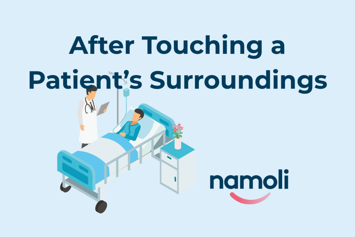 After Touching a Patient’s Surroundings