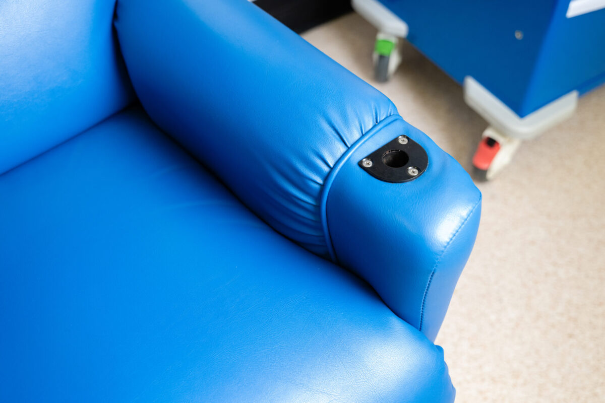 Couch - a high touch point on a high-contact guest room surface
