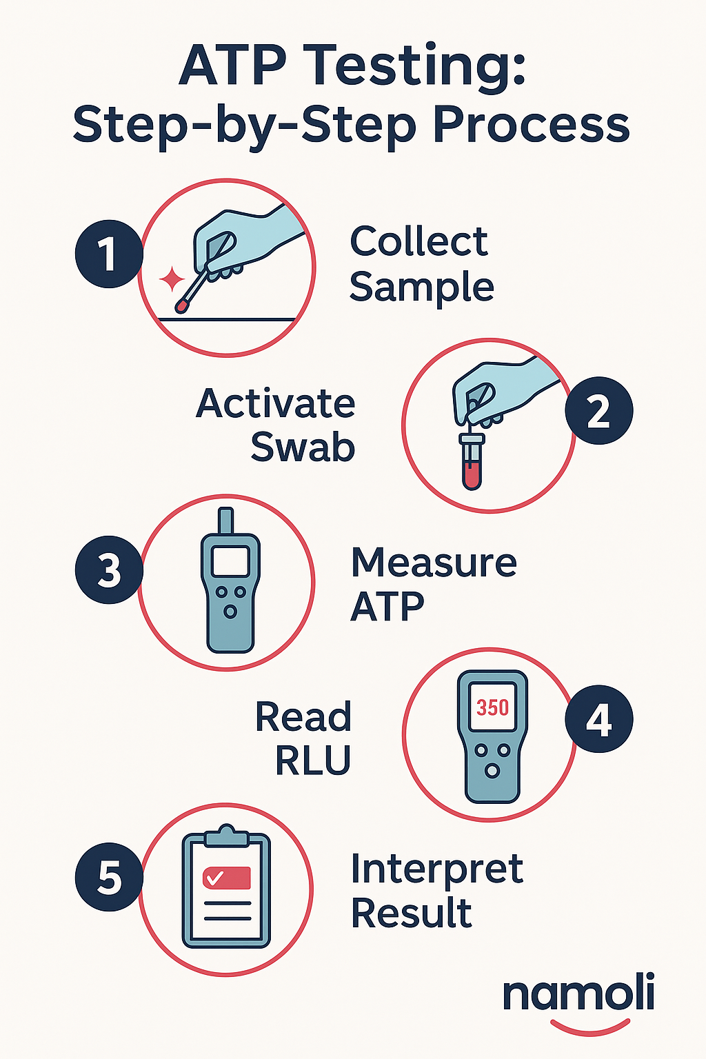 ATP Testing step by step